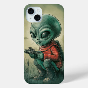 Coque iPhone 15 Mini Alien de bébé