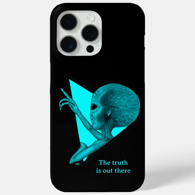 Coques Case-Mate iPhone Alien gris, la vérité est là (Verso)