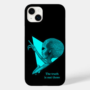 Coque Pour iPhone 14 Plus Alien gris, la vérité est là