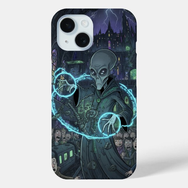 Coques Case-Mate iPhone Alien Sorcerer   (Verso)