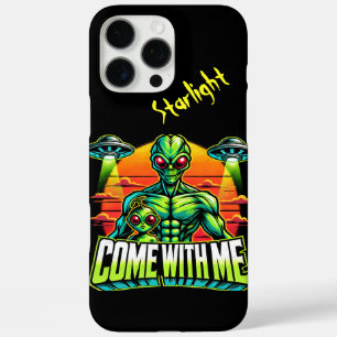 Coques iPhone 16 Pro Max Aliens Amicaux Explorent les Aventures Cosmiques