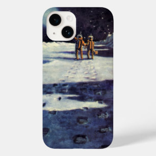 Coques Pour iPhone Aliens astronautes de science-fiction vintage sur
