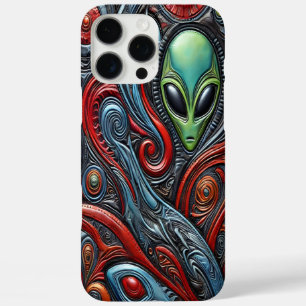 Coques iPhone 16 Pro Max Aliens engagés dans l'énergie cosmique