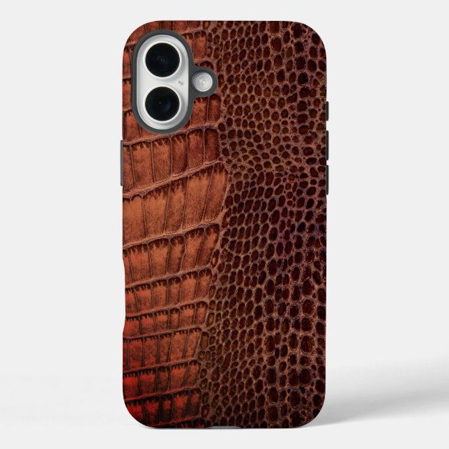 Coques Case-Mate iPhone Aligator Classic Reptile en cuir (Faux) (Verso)