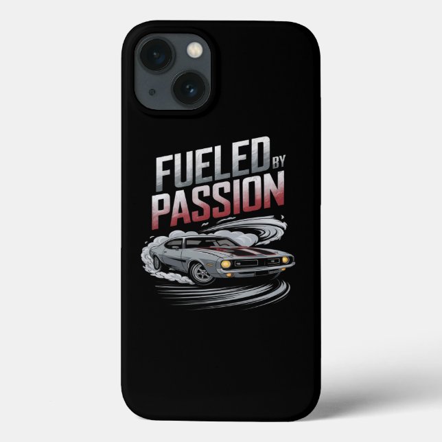 Coques Case-Mate iPhone Alimenté par la passion - Conception passionnée de (Verso)