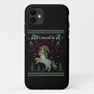Case-Mate iPhone Case All I Need Is A Magical Christmas, Unicorn