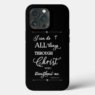 Case-Mate iPhone Case All Things Through Christ - Philippians 4:13 
