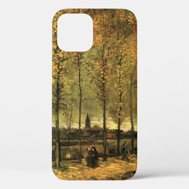 Coques Case-Mate iPhone Allée aux peupliers par Vincent van Gogh (Verso)