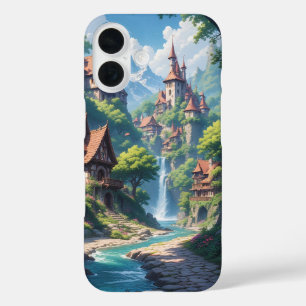 Coque Pour iPhone 16 Allée de vue sur le château