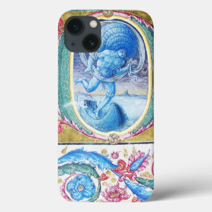 ETUI iPhone Case-Mate ALLÉGATION DU MONOGRAMME FLORAL ANTIQUE VENT