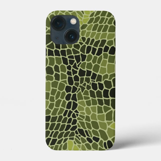 Coques Case-Mate iPhone alligator imprimer peau de crocodile (Verso)