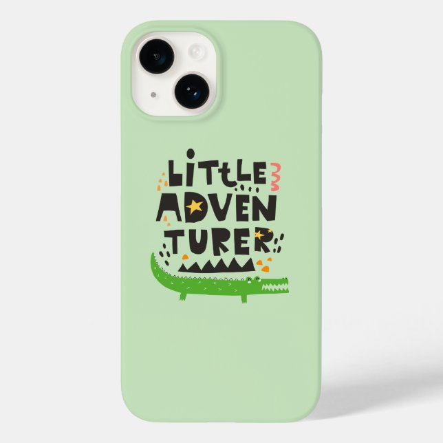 Coques Case-Mate iPhone Alligator petit aventurier (Verso)