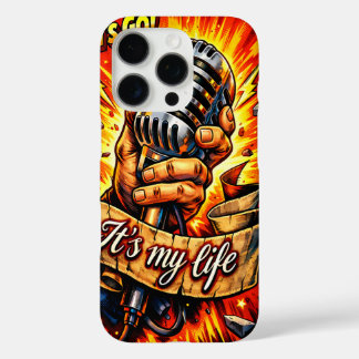 Coques iPhone 16 Pro Allons-y ! Bande dessinée inspirée du rock et de l