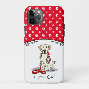 Case-Mate iPhone Case Allons-y ! Yellow Lab Labrador Retriever Dog Cute