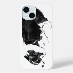 Coque Pour iPhone 15 Allure de corgi, élégante et joyeuse