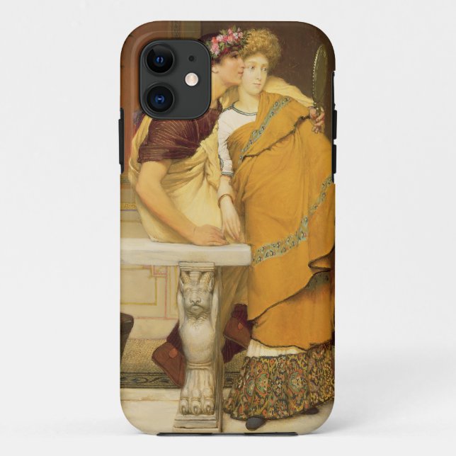 Coques Case-Mate iPhone Alma-Tadema | le miroir, 1868 (Dos)