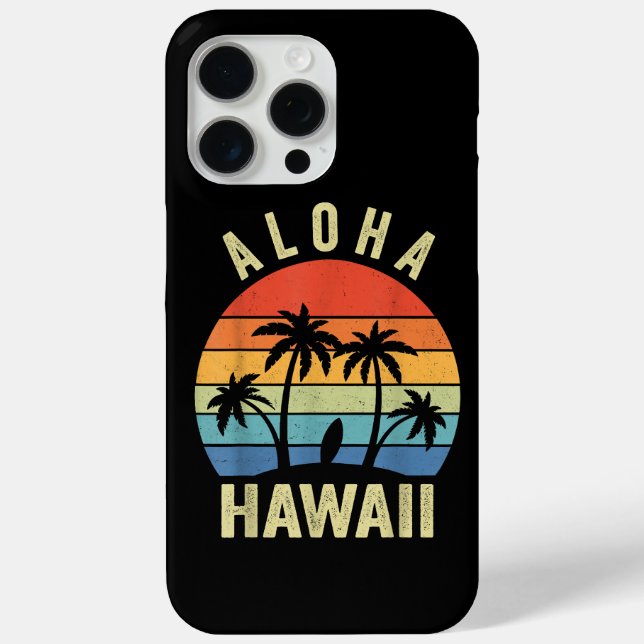 Coques Case-Mate iPhone Aloha Hawaii Hawaii Island Shirt Palm Beach Surf (Verso)