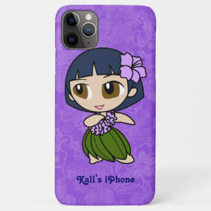 Coque Case-Mate Pour iPhone Aloha Honeys Fille Hula Violette Hawaïen Hibiscus