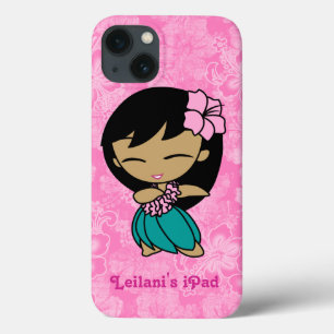 iPhone 13 Case Aloha Honeys Hawaiian Hula Girl iPad Air Case