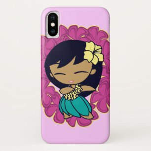 Case-Mate iPhone Case Aloha Honeys Hawaiian Hula Girl Plumeria Lei