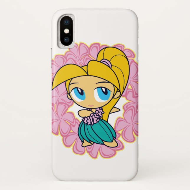 Coques Case-Mate iPhone Aloha Honeys Hawaiian Hula Girl Plumeria Lei (Dos)