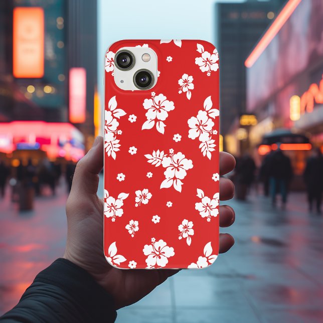 Coques Case-Mate iPhone Aloha Red Classic Hawaiian Motif sans fil (Créateur téléchargé)