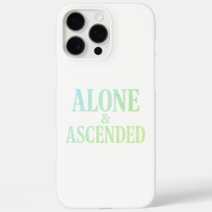 Coques iPhone 16 Pro Max Alone & Ascended - L'art de la solitude élevée