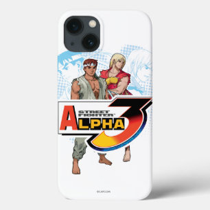 iPhone 13 Coque Alpha 3 Ken et Ryu de Street Fighter
