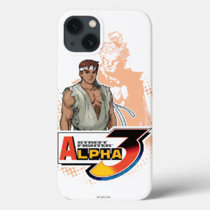 Etui iPhone 13 Alpha 3 Ryu et Akuma de Street Fighter