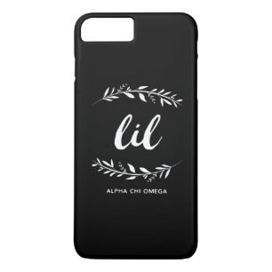 Coque iPhone 7 Plus Alpha Chi Omega   Petit Couronne