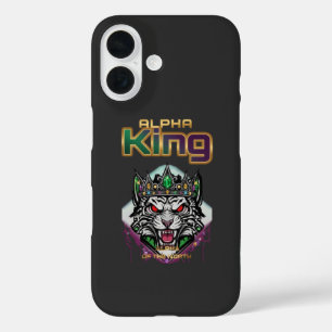Coque Pour iPhone 16 Alpha roi motivationnel