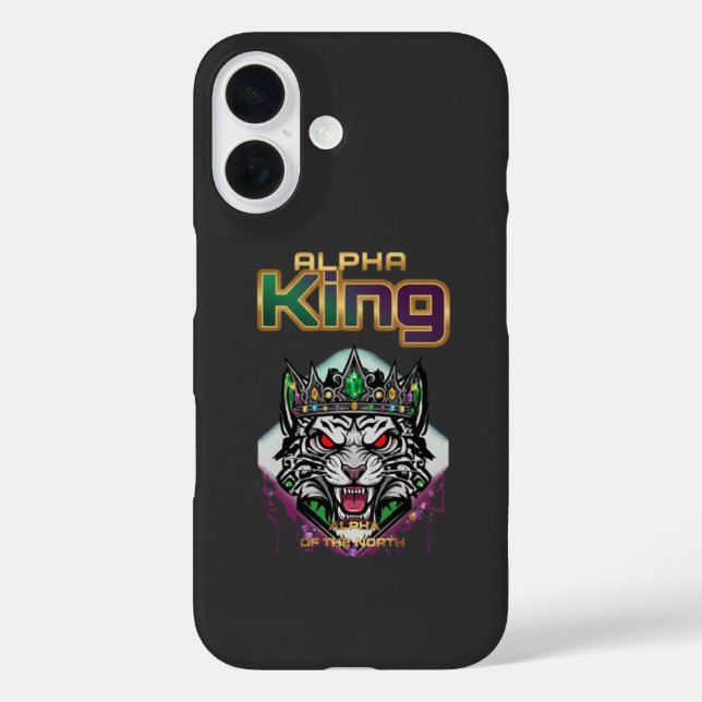 Coques Case-Mate iPhone Alpha roi motivationnel  (Verso)