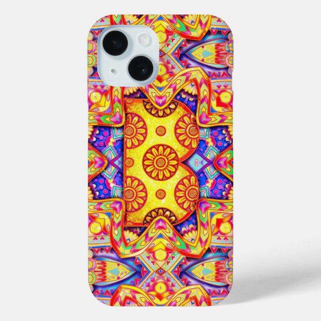 Coques Case-Mate iPhone Alphabet B  (Verso)