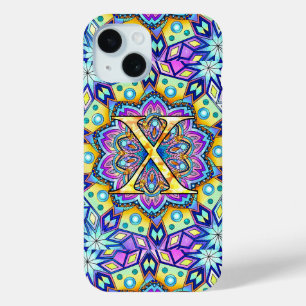 Coque Pour iPhone 15 Alphabet X