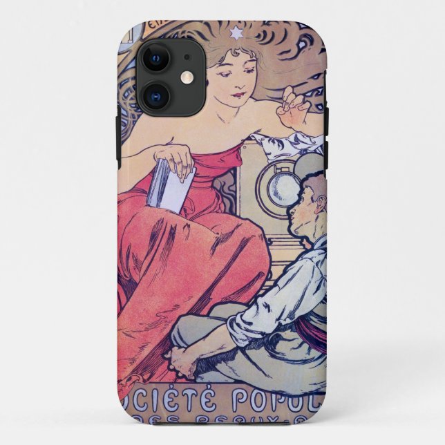 Coques Case-Mate iPhone Alphonse Mucha (Dos)