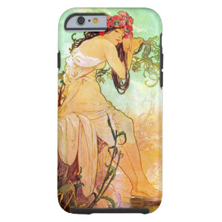 Coque iPhone 6 Tough Alphonse Mucha Girl By The Pond