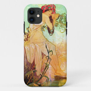 Case-Mate iPhone Case Alphonse Mucha Girl By The Pond