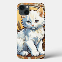 Alphonse Mucha Style Chat