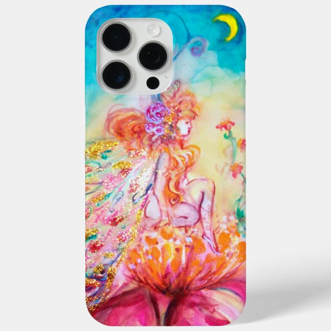 Coques Case-Mate iPhone ALTHEA /Fée Whimsical sur la Fleur Rose (Verso)