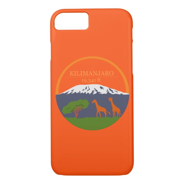 Coques Case-Mate iPhone Altitude du Kilimandjaro (Dos)
