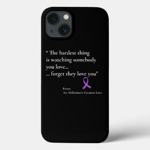 Case-Mate iPhone Case Alzheimer Pour La Fille D'Un Patient De Démence