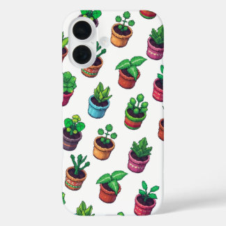 Coque Pour iPhone 16 Amateur de plantes 