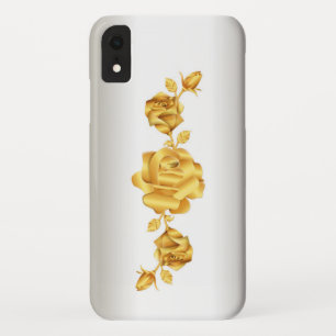 Case-Mate iPhone Case Amateurs roses Design Gold sur Argent