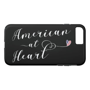 Coque iPhone 7 Plus American At Heart Mobile Phone Case
