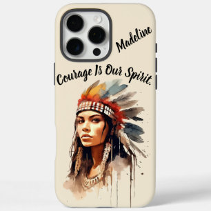 Coques iPhone 16 Pro Max Amérindiens d'Amérique Tribale Art Culturel