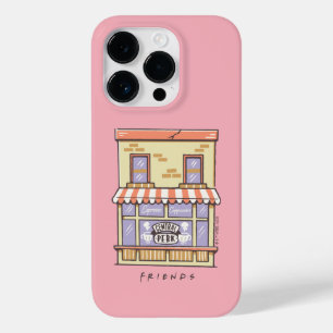 Coque Pour iPhone 14 Pro AMIS™   Central Perk Cartoon Coffee Shop