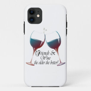 Etui iPhone Case-Mate Amis et vin, plus plus est ancien le meilleur,
