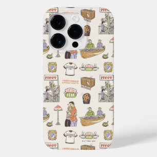 Coque Pour iPhone 14 Pro AMIS™   Icônes de dessin