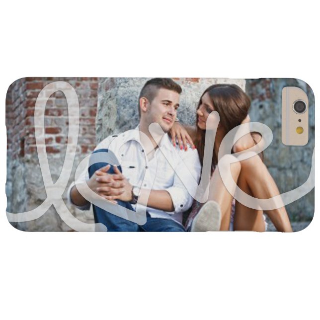 Coques Case-Mate iPhone "Amour" Ajouter votre photo (Dos (Horizontal))