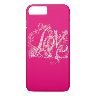 Coque iPhone 8 Plus/7 Plus Amour dans le cas de roses indien